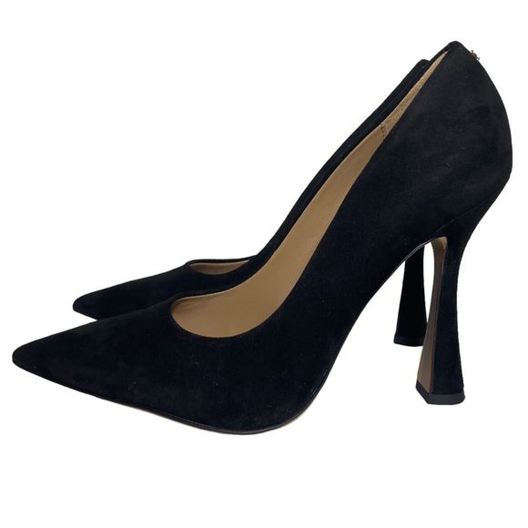 Sam Edelman Black Suede Heels - Picture 4 of 15